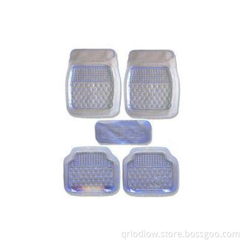 Transparent Custom Rubber Car Mats Renault Plastic Floor Ma